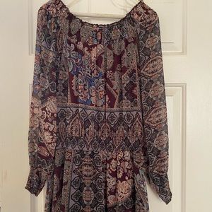 Beautiful high low flowy dress